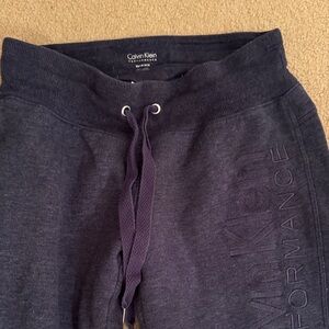 Calvin Klein Performance Dark Gray Sweatpants Drawstring